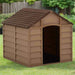 Dog House in Brown (71 x 71.5 x 68cm) - Little and Giant Explorers vidaXL