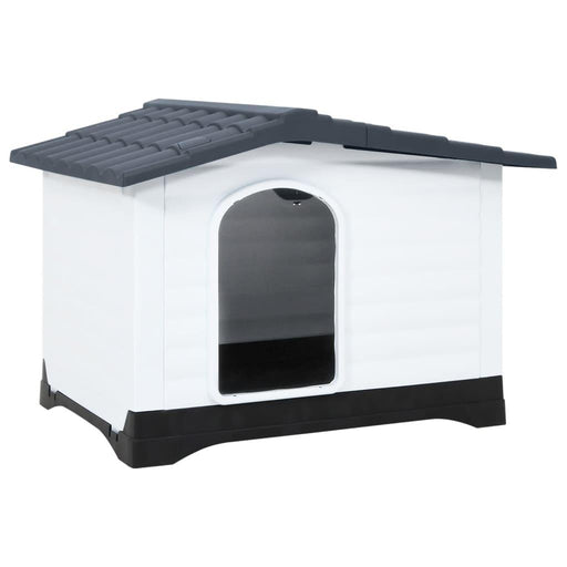 Dog House in Grey (90.5 x 68 x 66cm) - Little and Giant Explorers vidaXL