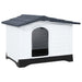 Dog House in Grey (90.5 x 68 x 66cm) - Little and Giant Explorers vidaXL