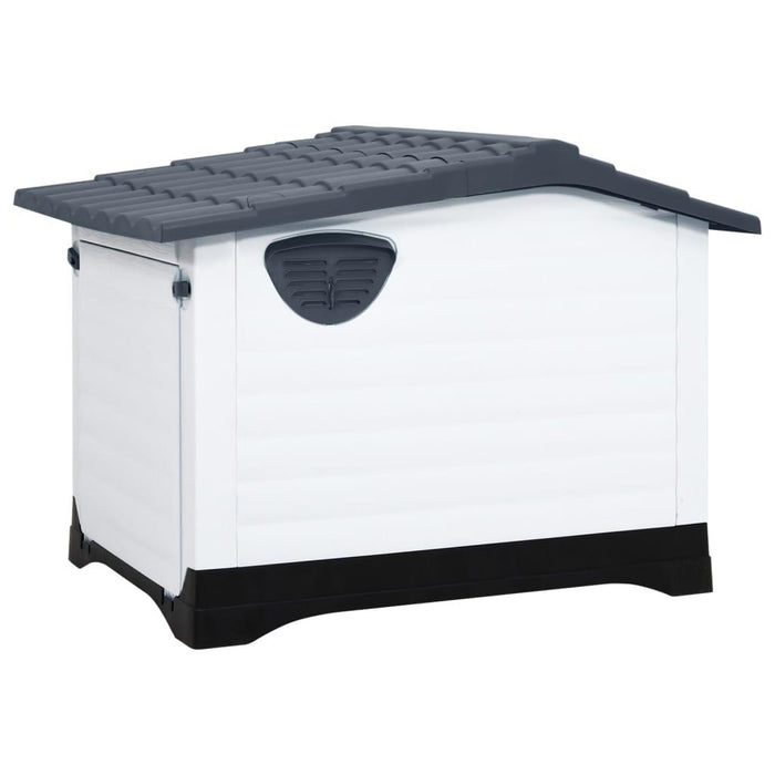 Dog House in Grey (90.5 x 68 x 66cm) - Little and Giant Explorers vidaXL