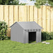 Dog House with Roof in Galvanised Steel (83 x 130 x 85cm) - Little and Giant Explorers vidaXL