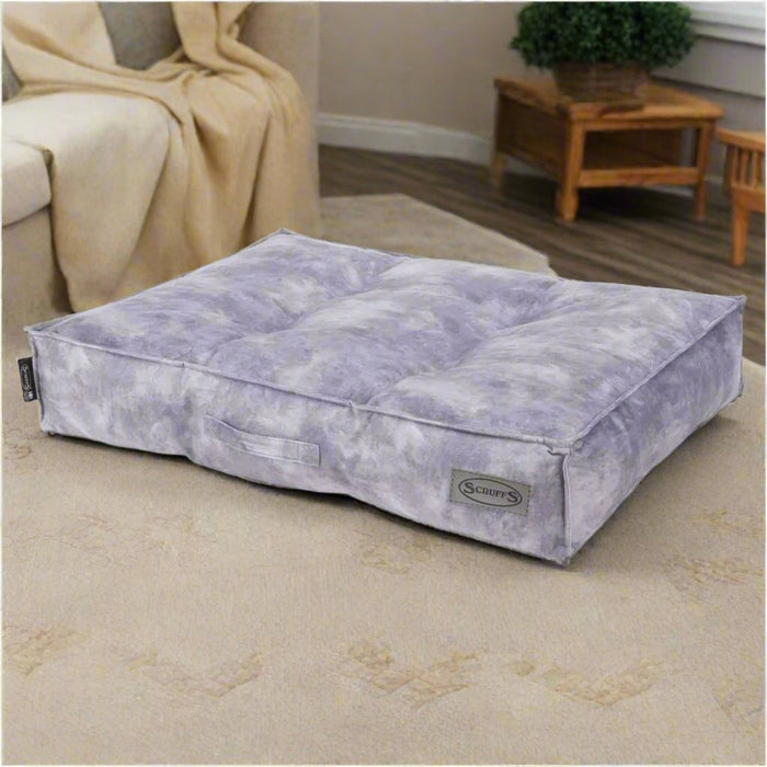 Dog Mattress 'Kensington' in Grey (80 x 60cm) - Little and Giant Explorers Scruffs & Tramps