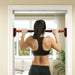 Door Frame Chin-Up Bar with Level Metre 96 - 130cm - Little and Giant Explorers SPORTNOW