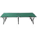 Double Camping Cot Bed with Bag in Green - Little and Giant Explorers Outsunny