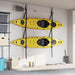 Double Kayak Storage Straps with Paddle Clips 50kg - Little and Giant Explorers vidaXL