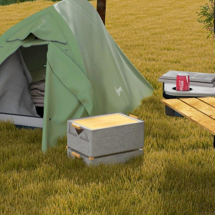 Double Layer Camping Tent (1-2 persons) - Little and Giant Explorers Outsunny