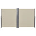 Retractable Double Awning in Beige (600 x 180cm) - Little and Giant Explorers Outsunny