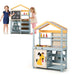Double-Sided Mud Kitchen Multicolour | BBQ Grill and Grocery Store Combination - Little and Giant Explorers Costway
