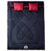 Double Sleeping Bag with Pillows for Adults Camping 3-4 Seasons in Black and Red - Little and Giant Explorers vidaXL