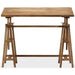 Drafting Table in Solid Mango Wood (116 x 50 x 76cm) - Little and Giant Explorers vidaXL