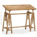 Drafting Table in Solid Mango Wood (116 x 50 x 76cm) - Little and Giant Explorers vidaXL