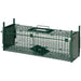 Dual Entry Humane Rat Trap – Green | Steel Live Catch Cage - Auto-Locking Doors PAWHUT - Little and Giant Explorers PawHut