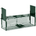 Dual Entry Humane Rat Trap – Green | Steel Live Catch Cage - Auto-Locking Doors PAWHUT - Little and Giant Explorers PawHut