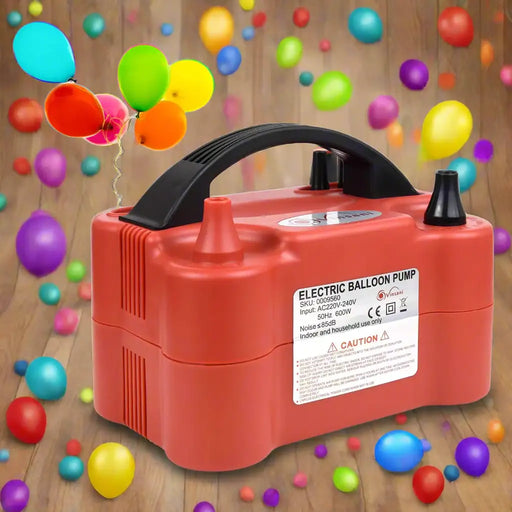 Dual Nozzle Balloon Inflator Pump | 600W Electric Balloon Blower - Automatic Modes VINSANI - Little and Giant Explorers Vinsani
