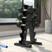 Dumbbell Rack with 6 Rubber Dumbbells | 4kg, 5kg and 6kg Weights SPORTNOW - Little and Giant Explorers SPORTNOW