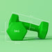 Dumbbell Set – 2 x 5kg Hex Hand Weights- Green | Non-Slip Grip SPORTNOW - Little and Giant Explorers SPORTNOW