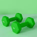 Dumbbell Set – 2 x 5kg Hex Hand Weights- Green | Non-Slip Grip SPORTNOW - Little and Giant Explorers SPORTNOW