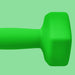 Dumbbell Set – 2 x 5kg Hex Hand Weights- Green | Non-Slip Grip SPORTNOW - Little and Giant Explorers SPORTNOW