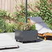 Durable Parasol Base with Planter - Anthracite | 360° Rotation Rollable Steel Design VIDAXL - Little and Giant Explorers vidaXL