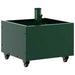 Durable Parasol Base with Planter - Green | 360° Rotation Steel Design VIDAXL - Little and Giant Explorers vidaXL