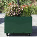 Durable Parasol Base with Planter - Green | 360° Rotation Steel Design VIDAXL - Little and Giant Explorers vidaXL