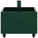 Durable Parasol Base with Planter - Green | 360° Rotation Steel Design VIDAXL - Little and Giant Explorers vidaXL