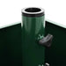 Durable Parasol Base with Planter - Green | 360° Rotation Steel Design VIDAXL - Little and Giant Explorers vidaXL