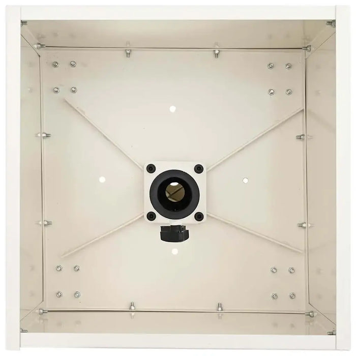 Durable Parasol Base with Planter - White | 360° Rotation Rollable Steel Design VIDAXL - Little and Giant Explorers vidaXL