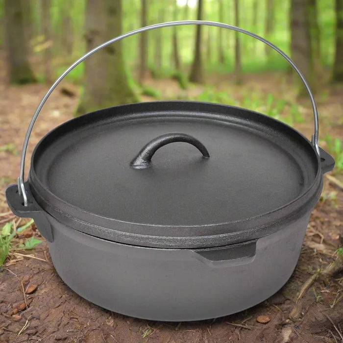 Dutch Oven including Accessories 5.6 L - Little and Giant Explorers vidaXL