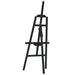 Easel Stand in Black and Solid Wood Pine (53.5 x 95 x 127cm) - Little and Giant Explorers vidaXL