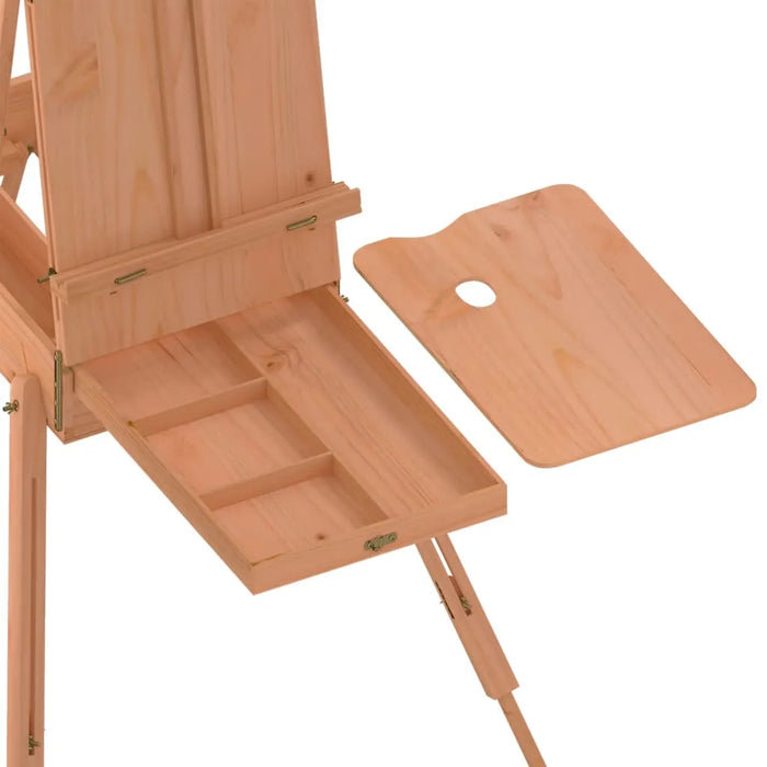 Easel Stand in Solid Beech Wood (81 x 121 x 173cm) - Little and Giant Explorers vidaXL