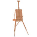 Easel Stand in Solid Beech Wood (81 x 121 x 173cm) - Little and Giant Explorers vidaXL