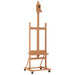 Easel Stand on Wheels in Solid Beech Wood (55 x 53.5 x 178cm) - Little and Giant Explorers vidaXL