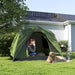 Easy Set Up Waterproof Dome Tent in Olive Green ( 3 - 4 persons) - Little and Giant Explorers Outsunny