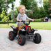 Electric Quad Bike for Kids with Headlights in Red 6V - Little and Giant Explorers AIYAPLAY