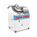 Snow cone machine with 'SNOW-CONES' label on a white background