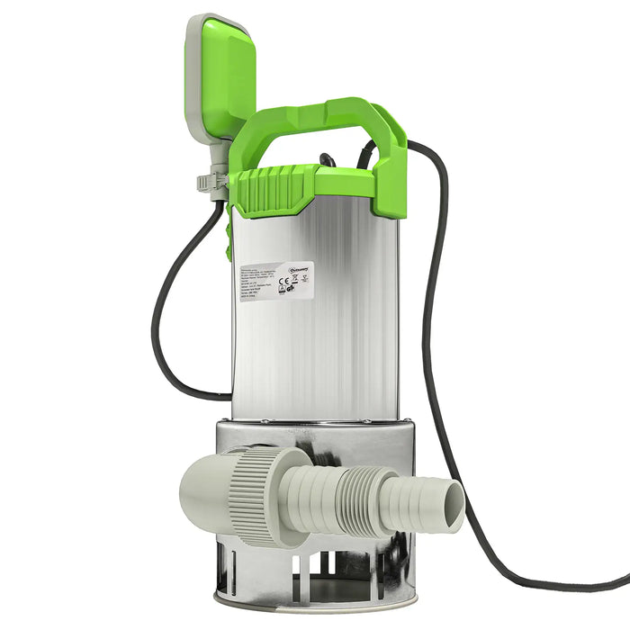 Electric Water Pump | 1100W Motor with 18500 L/H Flow Rate and Stainless Steel Housing - Little and Giant Explorers Outsunny