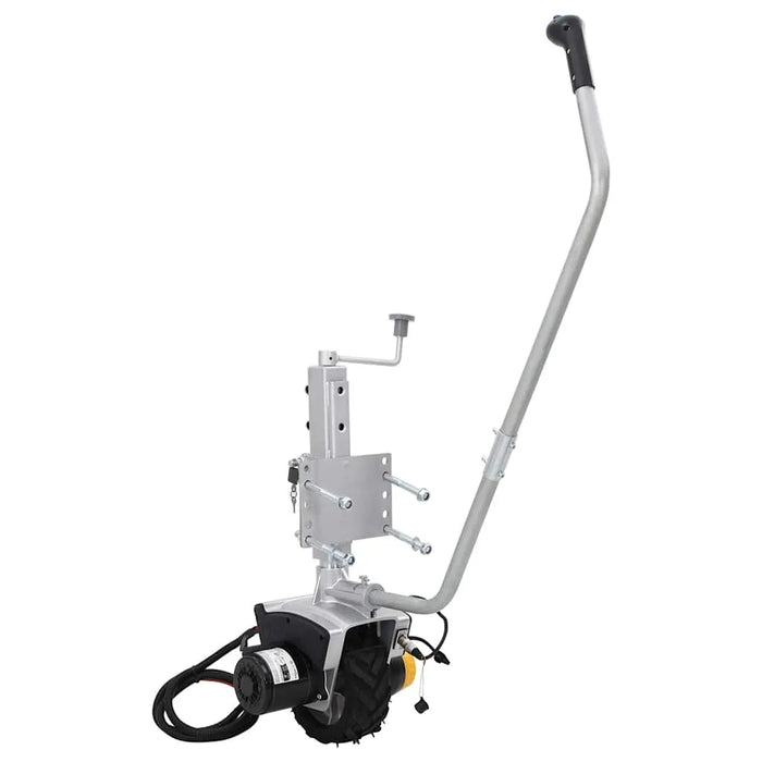 Trailer Jack Wheel in Aluminium | 12 V 550 W - Little and Giant Explorers vidaXL