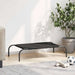 Elevated Dog Bed in Black (90 x 50 x 20cm) - Little and Giant Explorers vidaXL