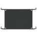 Elevated Dog Bed in Black (90 x 50 x 20cm) - Little and Giant Explorers vidaXL