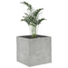 Engineered Wood Planter Box | Concrete Grey with Smooth Surface and Moisture Resistance - Little and Giant Explorers vidaXL