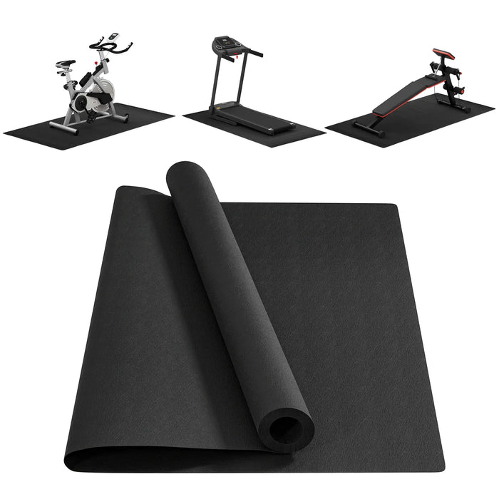 Exercise Equipment Mat – PVC Protective Floor Mat | Anti-Slip - 200 x 100cm HOMCOM - Little and Giant Explorers
