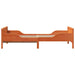 Extendable Bed Frame for Kids - Wax Brown | 80 x 130 / 165 / 200 cm VIDAXL - Little and Giant Explorers vidaXL