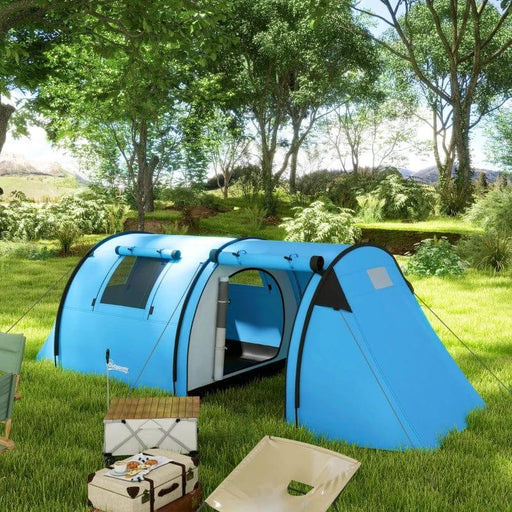 Family Tent with Bedroom and Living Room (3-4 persons) - Little and Giant Explorers Outsunny