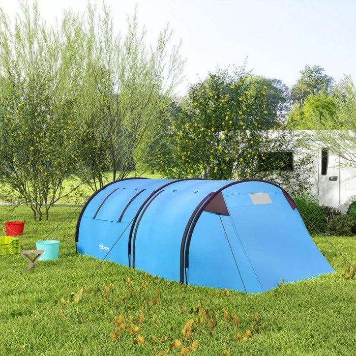 Family Tent with Bedroom and Living Room (3-4 persons) - Little and Giant Explorers Outsunny