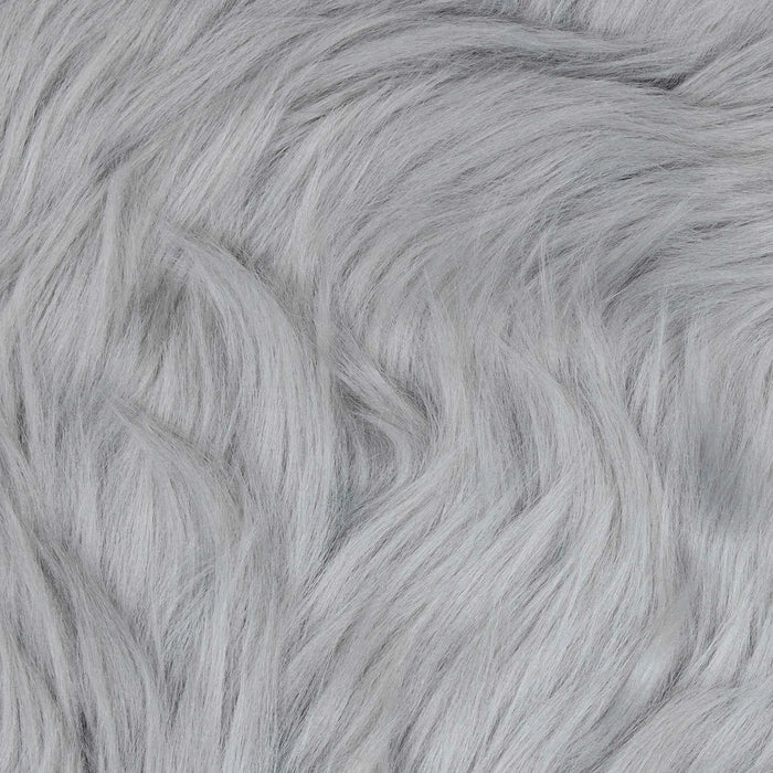 Close-up of gray fur texture