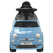 Fiat 500 Ride-On Car - Blue | Officially Licensed Toddler Push Car with Storage VIDAXL - Little and Giant Explorers