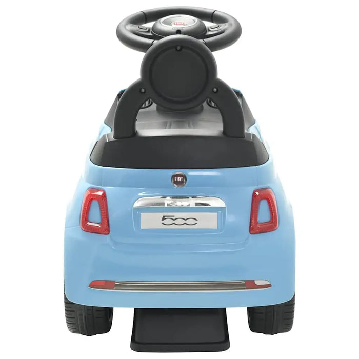 Fiat 500 Ride-On Car - Blue | Officially Licensed Toddler Push Car with Storage VIDAXL - Little and Giant Explorers
