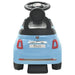 Fiat 500 Ride-On Car - Blue | Officially Licensed Toddler Push Car with Storage VIDAXL - Little and Giant Explorers