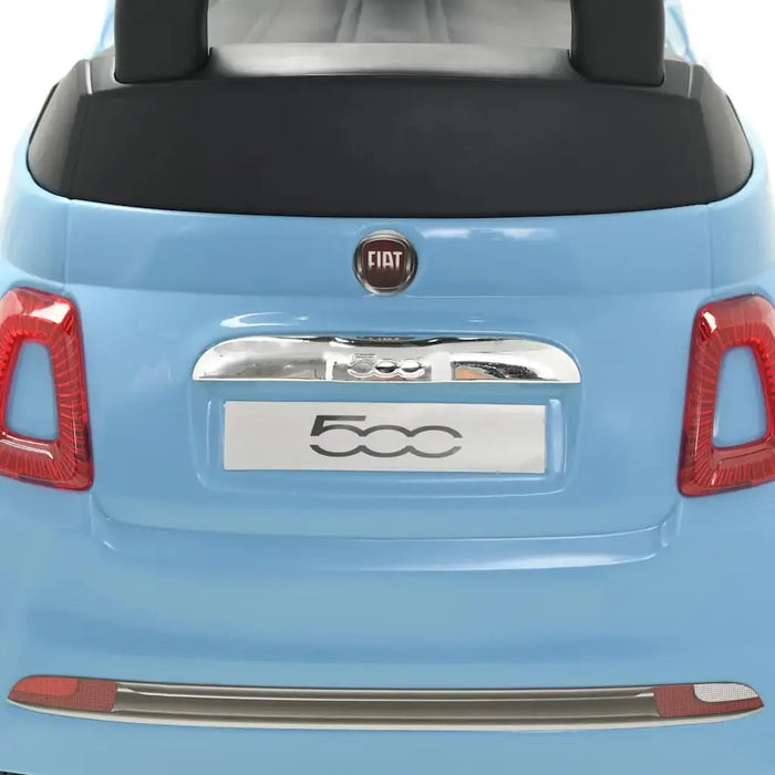 Fiat 500 Ride-On Car - Blue | Officially Licensed Toddler Push Car with Storage VIDAXL - Little and Giant Explorers